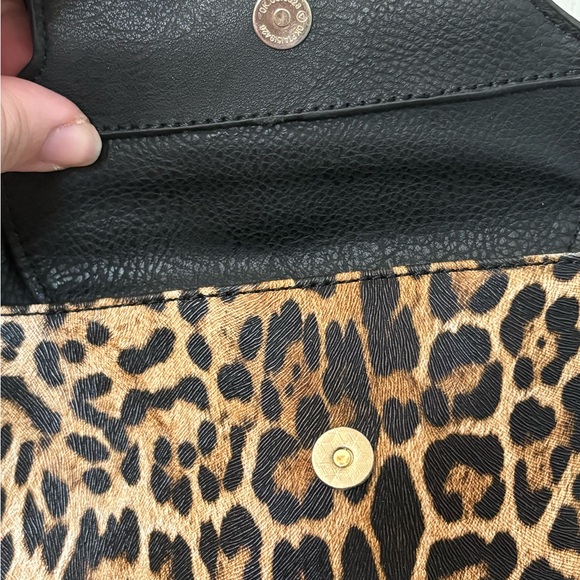 Gussaci Black and Animal Print Crossbody Bag - Picture 5 of 10